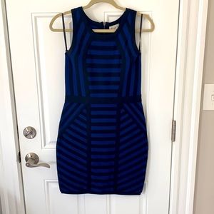 Milly blue and black dress - size M